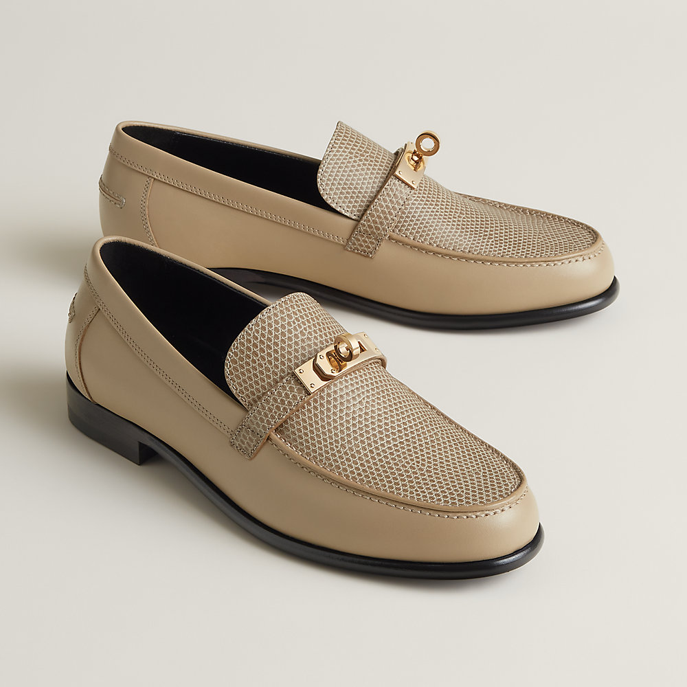 モカシン 《デスタン》 - ベージュ | Hermès - エルメス-公式サイト